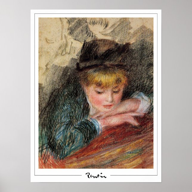Pierre-Auguste Renoir Zedign Art Poster nº 129-3 (Frente)