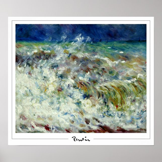 Pierre-Auguste Renoir Zedign Art Poster nº 14-2 (Frente)