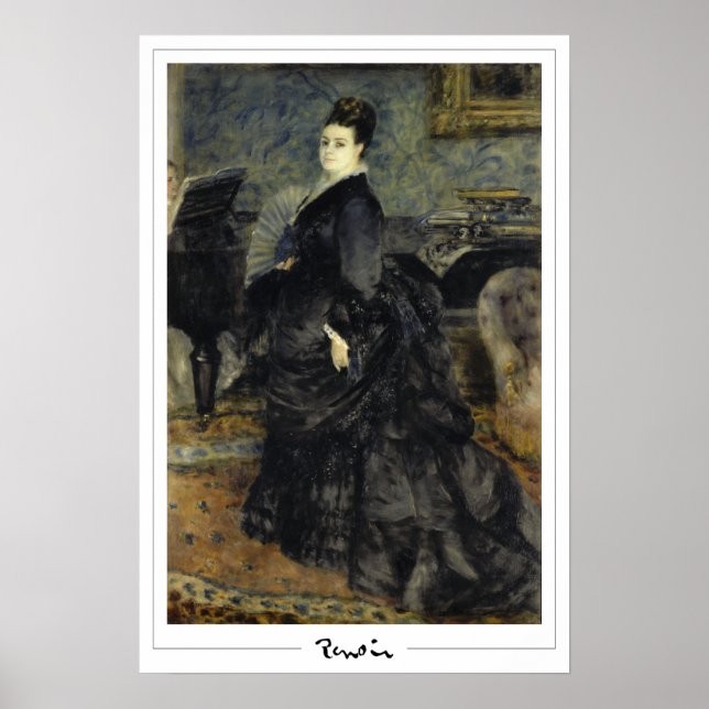 Pierre-Auguste Renoir Zedign Art Poster nº 15-3 (Frente)