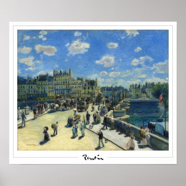 Pierre-Auguste Renoir Zedign Art Poster nº 20 (Frente)