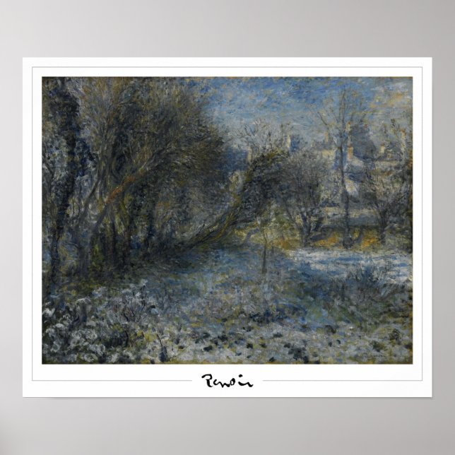 Pierre-Auguste Renoir Zedign Art Poster nº 20-3 (Frente)