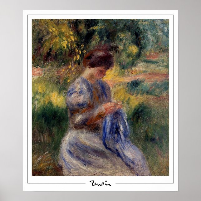 Pierre-Auguste Renoir Zedign Art Poster nº 360-2 (Frente)
