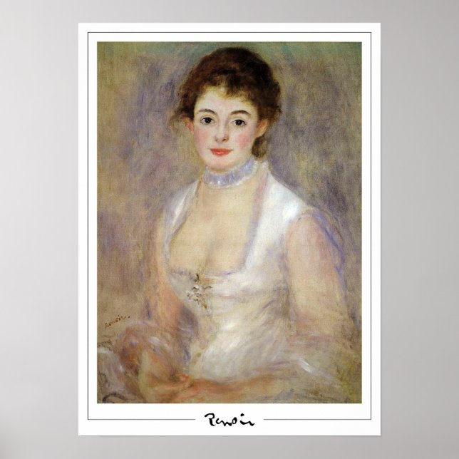 Pierre-Auguste Renoir Zedign Art Poster nº 432-3 (Frente)