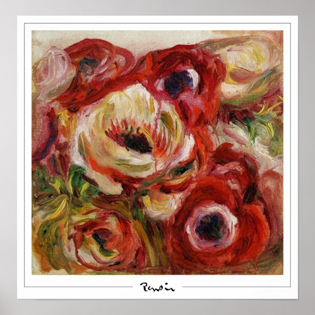 Pierre-Auguste Renoir Zedign Art Poster nº 474-3 (Frente)