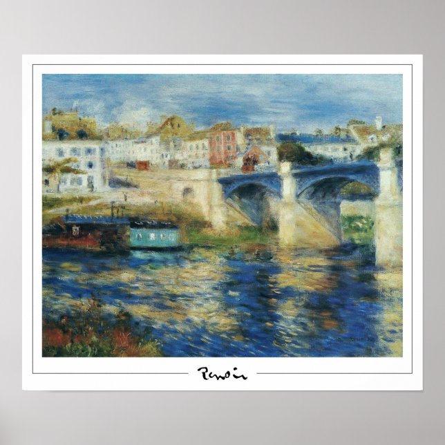 Pierre-Auguste Renoir Zedign Art Poster nº 563-3 (Frente)