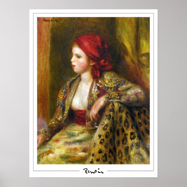Pierre-Auguste Renoir Zedign Art Poster nº 611-3 (Frente)
