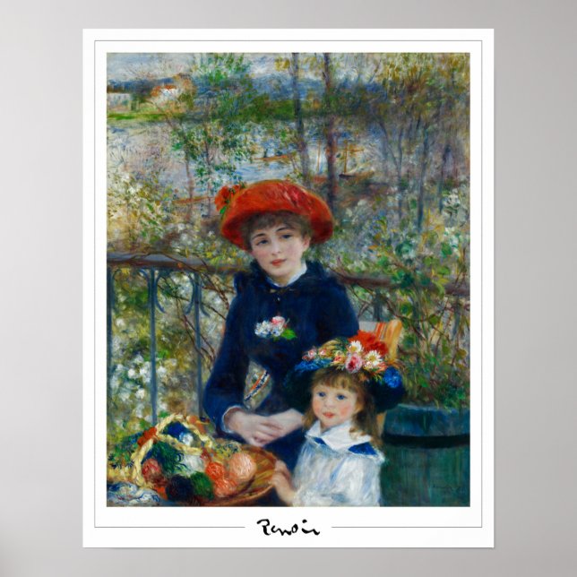 Pierre-Auguste Renoir Zedign Art Poster nº 8-2 (Frente)
