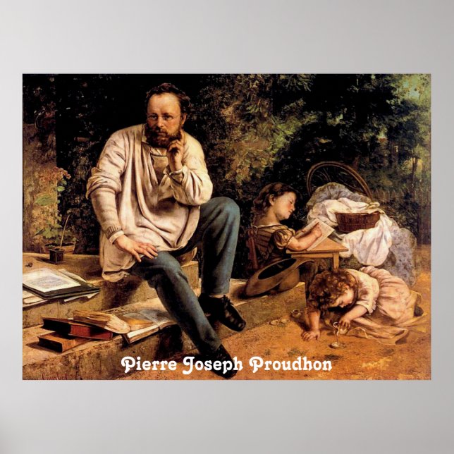 Pierre Joseph Proudhon poster (Frente)