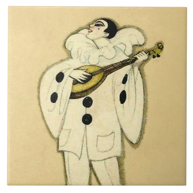 Pierrot Serenata uma Lua Crescente por Sophia Chio (Frente)