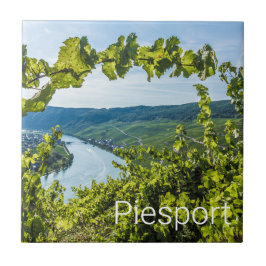 Piesport Moselle Graphics Vintage Vines Souvenir