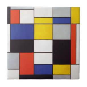 PIET MONDRIAAN - Composição A 1923
