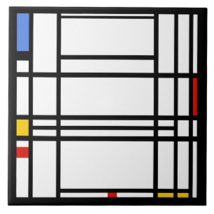 Piet Mondrian, Composição 10