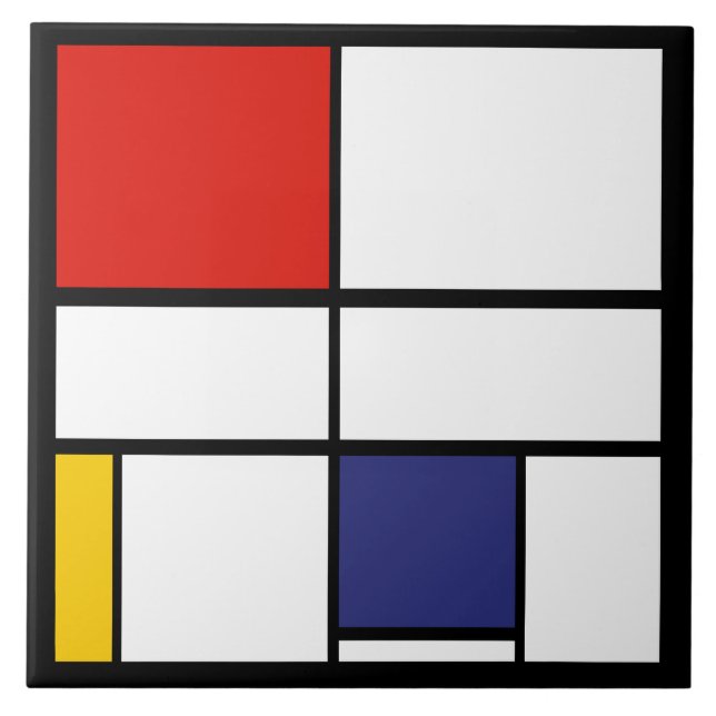 Piet Mondrian, Composição C (Frente)