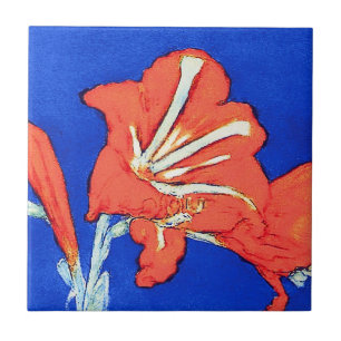 Piet Mondrian - Pintura de Flor de Arte Fina Amary