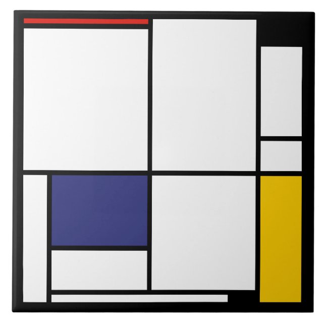 Piet Mondrian, Tableau 1 (Frente)
