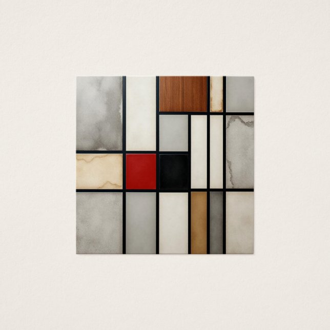 Piet Mondrian Vintage (Frente)