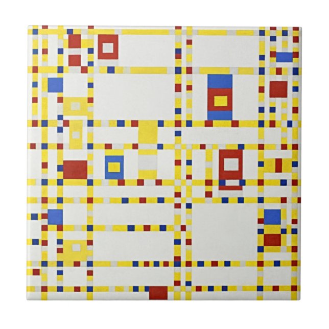 Piet Mondrian's Masterpart Broadway Boogie Woogie (Frente)