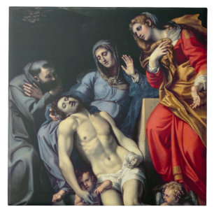 Pieta com St Francis e St Mary Magdalene, c.1