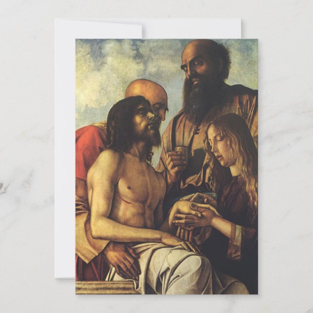 Pieta de Giovanni Bellini, Arte Fina Renascentista (Frente)