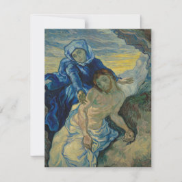 Pieta, Vincent Van Gogh Cartão Postal