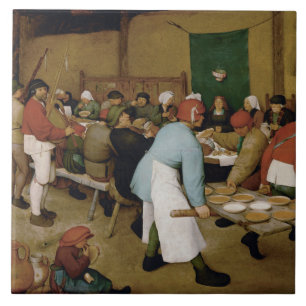 Pieter Bruegel a pessoa idosa - casamento do