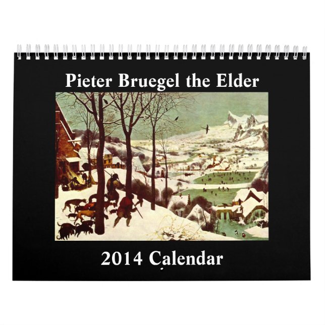 Pieter Bruegel o calendário da pessoa idosa 2014 (Capa)