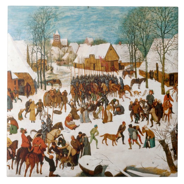 Pieter Bruegel o Pessoa-Massacre dos Innocents (Frente)