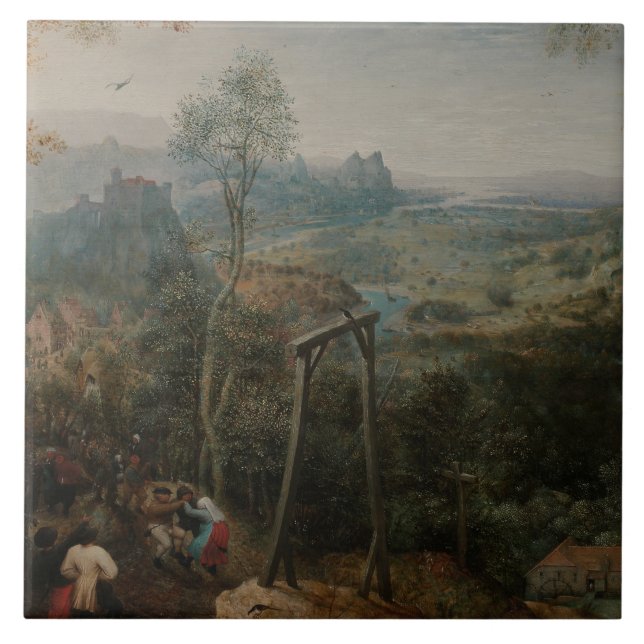 Pieter Bruegel, o Velho-A-Magia, sobre a forca (Frente)
