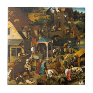 Pieter Bruegel, o Velho - Provérbios Neerlandeses