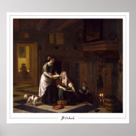 Pieter de Hooch Zedign Art Poster nº 13