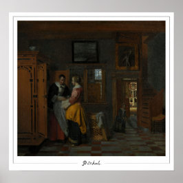 Pieter de Hooch Zedign Art Poster nº 3