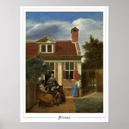 Pieter de Hooch Zedign Art Poster nº 59