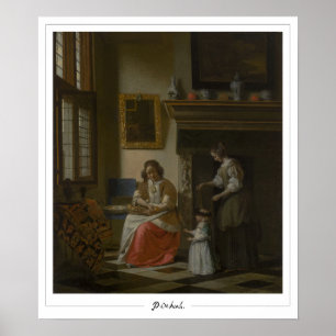Pieter de Hooch Zedign Art Poster nº 97