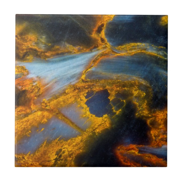 Pietersite Amarelado Laranja (Frente)