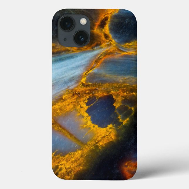 Pietersite com Lacas Orange (Verso)