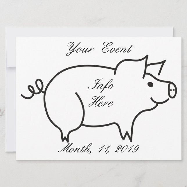 Pig Animal Thunder_Cove (Frente)