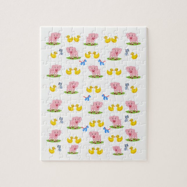 Pig Jigsee Quebra-cabeça (Vertical)