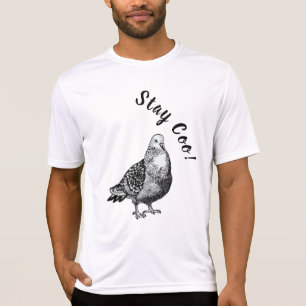 Pigeon, fique quieto! Camiseta