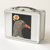 "Pigeon Pi" - Pombo Negrito pensando em Pi