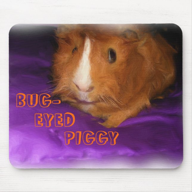 Piggy Guiné-inseto Pig Mousepad (Frente)