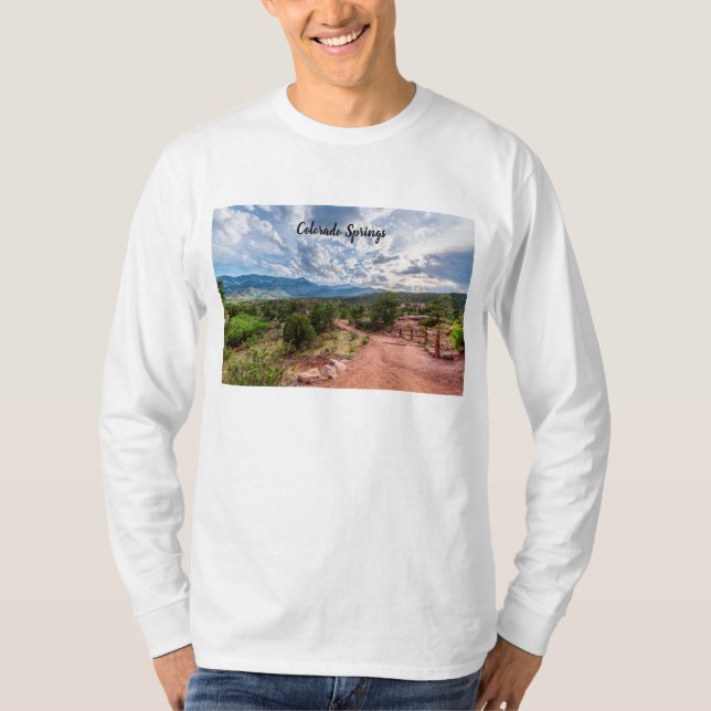 Pikes Colorado Pico Evening Hike Long Sleeve Top (Frente)