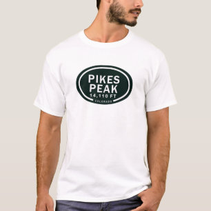 Pikes Pico 14.110 FT CO - Camisa T Montanha