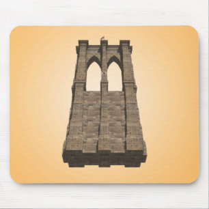 Pilar da Ponte do Brooklyn: Modelo 3D: Mousepad