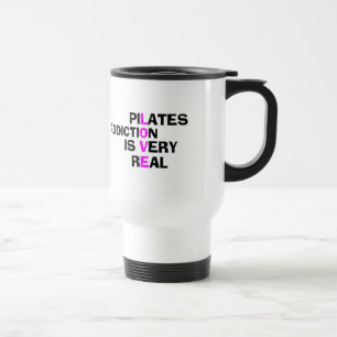 Pilates Caneca de viagem - Presentes engraçados d