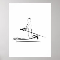 Pilatos - círculos de braços na poster do reformad