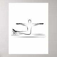 Pilatos - massagem estomacal na poster do reformad