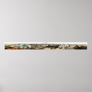 PILATUS Swiss Alps Panorama 360° Poster