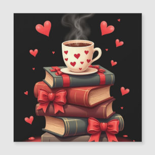 Pilha de livros do Dia dos Namorados