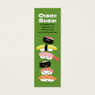 Pilha do sushi - amigos do sushi de Kawaii do