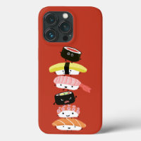 Pilha Sushi - Uma Torre Kawaii de Caracteres Sushi